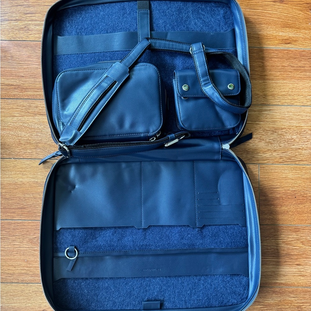 Leather Laptop Messenger Bag